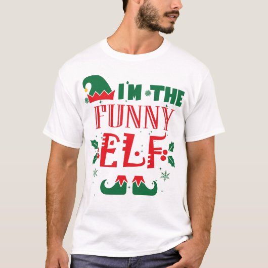 FUNNY ELF T-Shirt (Vorderseite)