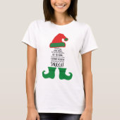 Funny Elf T-Shirt (Vorderseite)