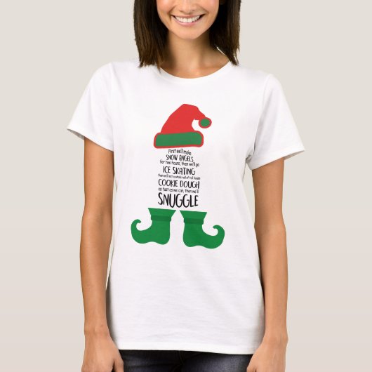 Funny Elf T-Shirt (Vorderseite)