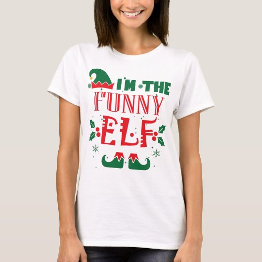 FUNNY ELF T-Shirt (Vorderseite)
