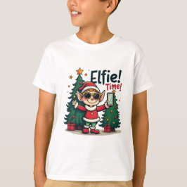 Funny Elfie Weihnachts-Shirt für Kinder T-Shirt