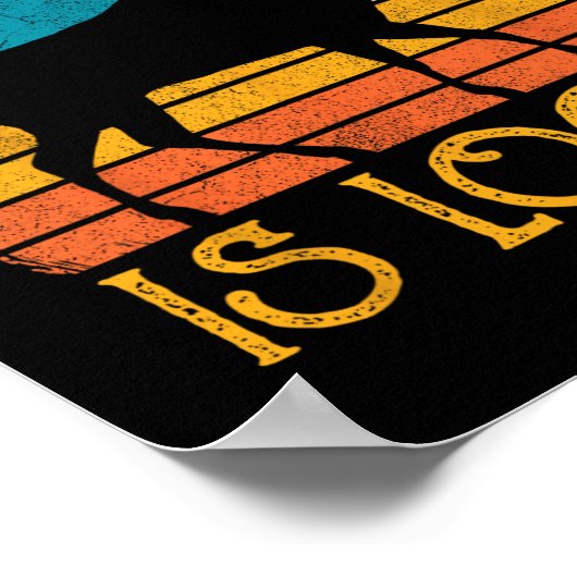 Funny Else ist lose Tierbekleidung Poster (Ecke)