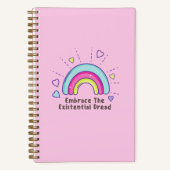 Funny Embrace für die existenzielle Dread Notizblock (Vorderseite)