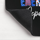 Funny Emergency Department Er Nurse Usa Flag 4th O Mousepad (Ecke)