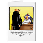 Funny Emergency Nurses Day Card "Spectickles" (Vorne)