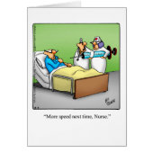 Funny Emergency Nurses Day Card "Spectickles" (Vorne)