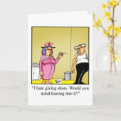 Funny Emergency Nurses Day Grußkarte Karte (Gelbe Blume)