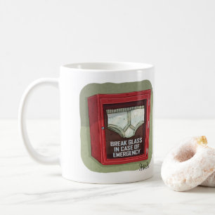 Funny Emergency Underpanants Kaffeetasse