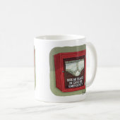 Funny Emergency Underpanants Kaffeetasse (VorderseiteRechts)