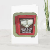 Funny Emergency Underpanants Karte (Vorderseite)