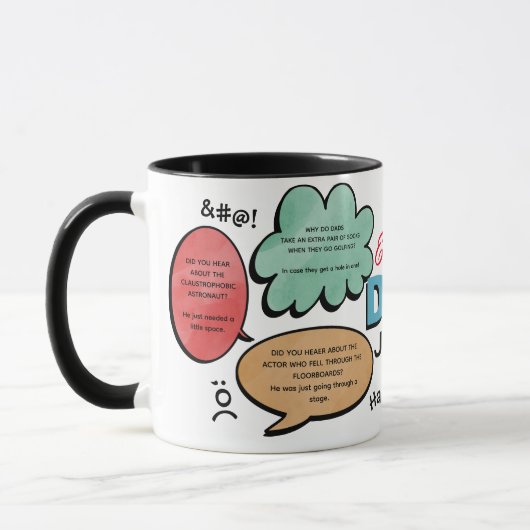 Funny Emergency Vater Jokes Gift Tasse (Links)