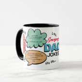 Funny Emergency Vater Jokes Gift Tasse (Vorderseite Links)