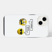 Funny Emoji iPhone / iPad Case Hülle (Rückseite (Horizontal))