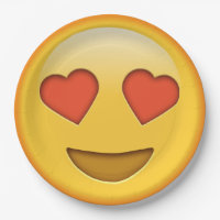 Funny Emoji Papierplatte