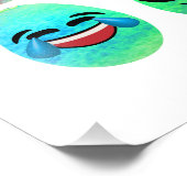 Funny Emojis, Osteroji Eggs, Emoticon Egg Fotodruck (Ecke)