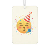 Funny Emoticon Party Autolufterfrischer (Rückseite)