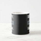 Funny Emotional Damage - Dark Dry Humor Graphic Kaffeetasse (Mittel)