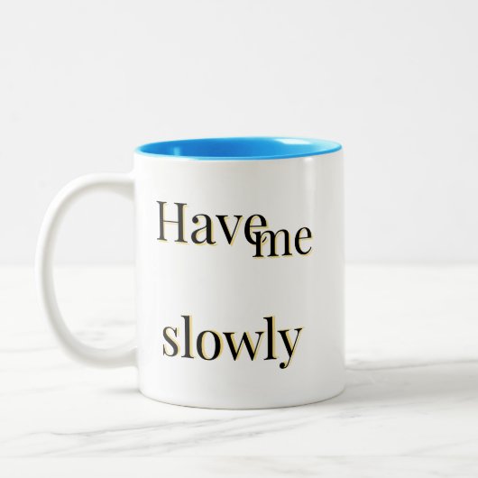 Funny emotional niedlich cool zweifarbige tasse (Links)