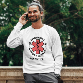 Funny Emotionale Unterstützung Mann nicht Pet Shir T-Shirt