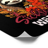 Funny Empty Sloth Sickle Cell Warrier Fights Sickl Poster (Ecke)