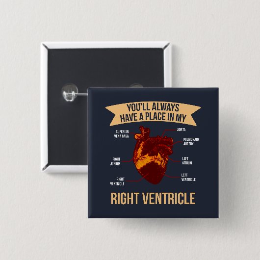 Funny EMT Paramedic Pun Statement Button (Vorne & Hinten)