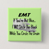 Funny EMT T - Shirt & Geschenke Button (Vorderseite)