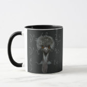 Funny Emu Einstein Tasse (Links)