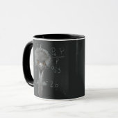 Funny Emu Einstein Tasse (Vorderseite Links)