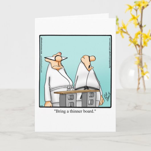 Funny Encourtage Spaß Card Karte (Gelbe Blume)