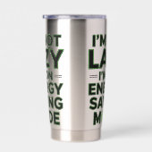 Funny Energy Saving Mode Lazy Humor Tumbler Thermobecher (Rechts)