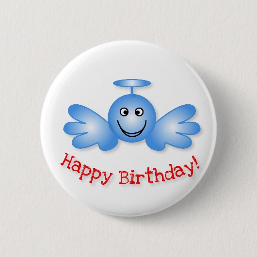 Funny Engel Button (Vorderseite)