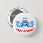 Funny Engel Button (Vorne & Hinten)
