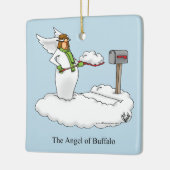 Funny Engel von Buffalo Ornament (Links)
