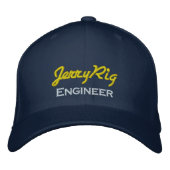 Funny Engineer Bestickte Kappe (Vorderseite)