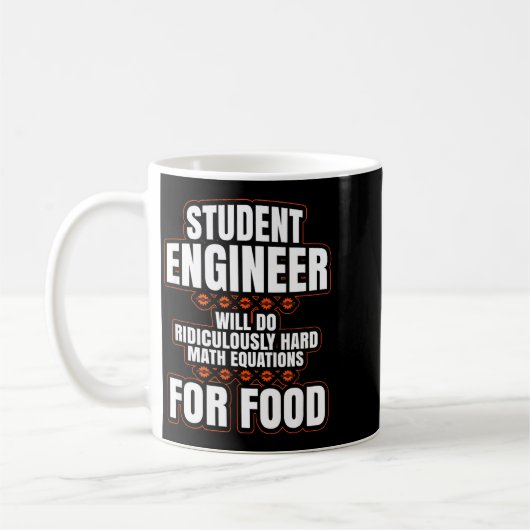 Funny Engineer Engineering College Student S  Kaffeetasse (Links)