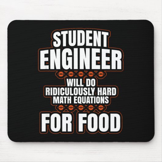 Funny Engineer Engineering College Student S Mousepad (Vorne)