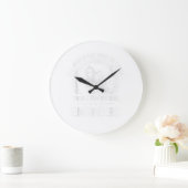 Funny Engineer For All Women Are Created Equal Große Wanduhr (Zuhause)