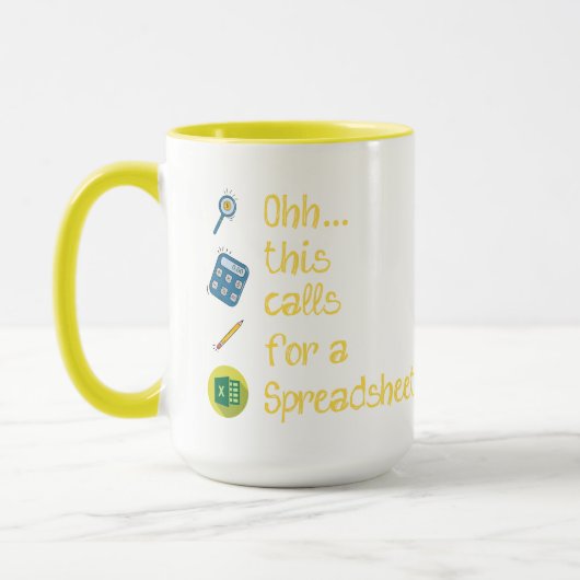 Funny Engineer - Ok, das erfordert eine Tabellenka Tasse (Links)