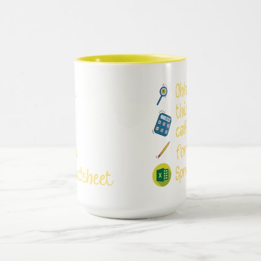 Funny Engineer - Ok, das erfordert eine Tabellenka Tasse (Zentrum)