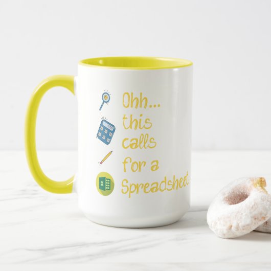 Funny Engineer - Ok, das erfordert eine Tabellenka Tasse (Mit Donut)