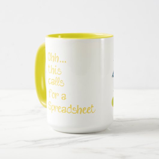 Funny Engineer - Ok, das erfordert eine Tabellenka Tasse (Vorderseite Links)