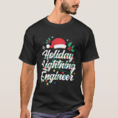 Funny Engineer Ugly Christmas Sweaters T-Shirt (Vorderseite)