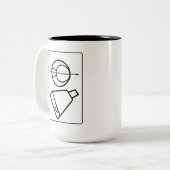 Funny Engineering Mohrs Circle Mehr Cowbell Zweifarbige Tasse (Vorderseite Links)