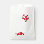 Funny English Bulldog Dog Tree Weihnachtsbeleuchtu Geschenktütchen (Vorderseite)