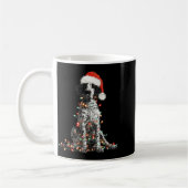 Funny English Setter Christmas Graphics Dog Lights Kaffeetasse (Links)