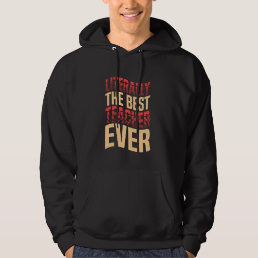 Funny English Teacher Hoodie (Vorderseite)