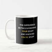 Funny English Teacher Punctuation Quote Geschenk Kaffeetasse (Links)