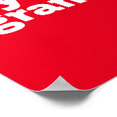 Funny English Teacher Stille korrigiert Grammatik Poster (Ecke)