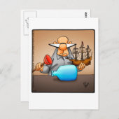 Funny Enmuvation Spaß Postcard Postkarte (Vorne/Hinten)