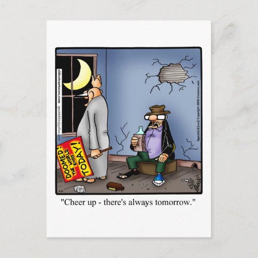 Funny Enmuvation Spaß Postcard Postkarte (Vorderseite)